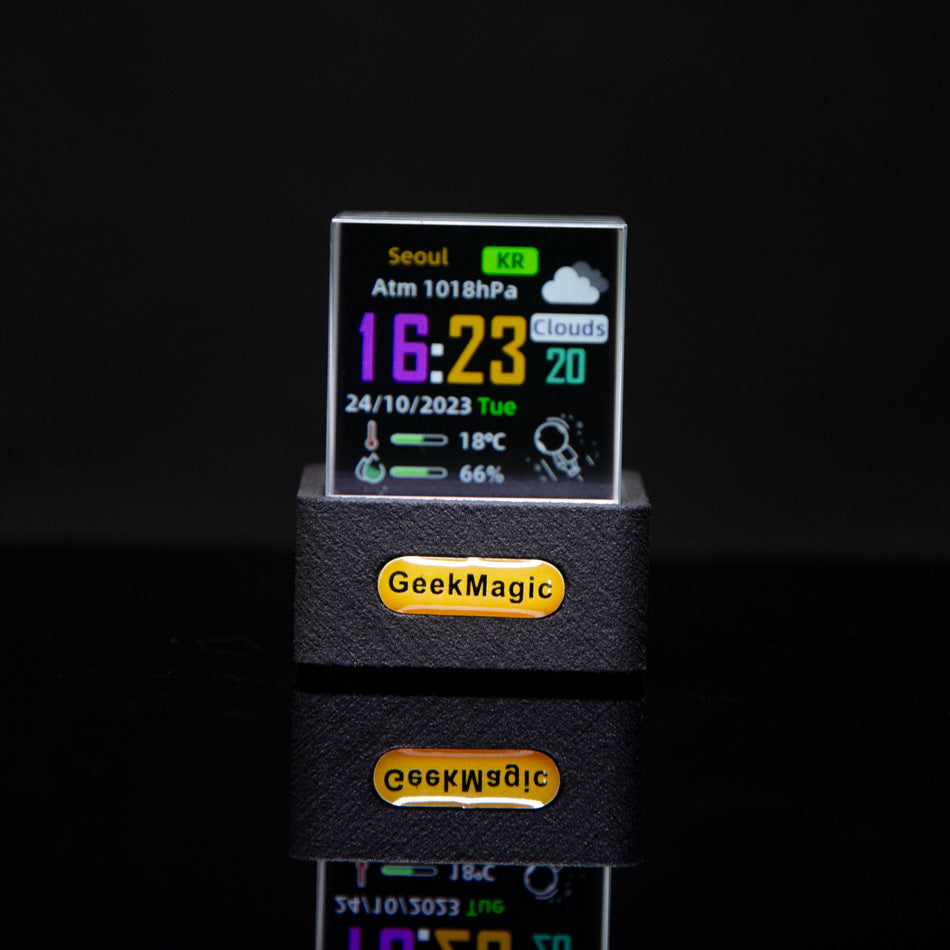 GeekMagic Mini WiFi Weather Clock - Magic Cube